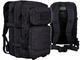 Karinė kuprinė Mil-Tec Assault, 36 l, juoda