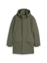 TOM TAILOR DENIM Demisezoninė parka nefrito spalva