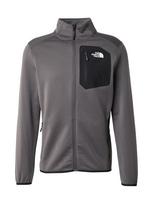 THE NORTH FACE Funkcinis flisinis džemperis 'CREST' pilka / juoda / balta