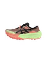 ASICS Bėgimo batai 'TRABUCO MAX 5' šviesiai žalia / burgundiško vyno spalva / šviesiai raudona / juoda