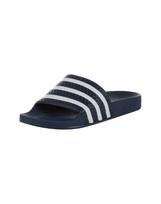 ADIDAS ORIGINALS Šlepetės 'Adilette' tamsiai mėlyna / balta