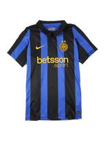 NIKE Sportiniai marškinėliai 'INTER STAD HM' azuro spalva / aukso geltonumo spalva / juoda