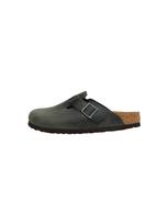 BIRKENSTOCK Šlepetės 'Boston' tamsiai žalia