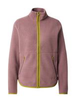 JACK WOLFSKIN Funkcinis flisinis džemperis 'Lite Curl' kivių spalva / rausvai violetinė spalva
