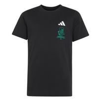 ADIDAS SPORTSWEAR Sportiniai marškinėliai 'Adidas x Minecraft' tamsiai žalia / juoda