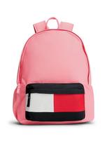 TOMMY HILFIGER Kuprinė 'Essential' tamsiai mėlyna jūros spalva / rožinė / raudona / balta