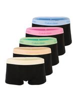 Calvin Klein Underwear Boxer trumpikės šviesiai mėlyna / šviesiai žalia / abrikosų spalva / juoda