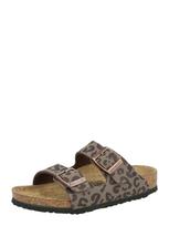 BIRKENSTOCK Atviri batai 'Arizona' ruda / juoda