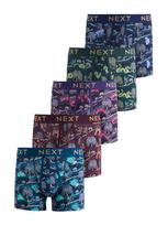 Next Boxer trumpikės tamsiai mėlyna / benzino spalva / tamsiai žalia / tamsiai violetinė / skaisti avietinė ar rubino spalva