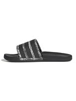ADIDAS SPORTSWEAR Šlepetės 'ADILETTE COMFORT 2.0' juoda / sidabrinė