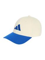 ADIDAS PERFORMANCE Sportinė kepurė 'BASEBALL CAP' dramblio kaulo / mėlyna