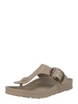 BIRKENSTOCK Šlepetės per pirštą 'Gizeh' rausvai pilka