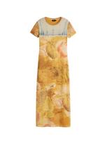 Desigual Suknelė smėlio spalva / mėlyna / geltona / oranžinė