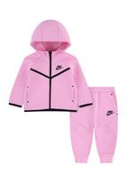 Nike Sportswear Treningas 'TECH FLEECE' rožių spalva / juoda