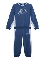 Nike Sportswear Treningas tamsiai mėlyna / šviesiai mėlyna / balta