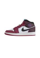 Jordan Sportbačiai 'Air Jordan 1 Mid SE' baklažano spalva / uogų spalva / balta