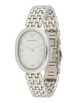 Emporio Armani Analoginis (įprasto dizaino) laikrodis sidabrinė / balta