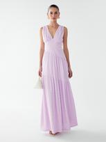 BWLDR Suknelė 'LANEY MAXI DRESS' šviesiai violetinė