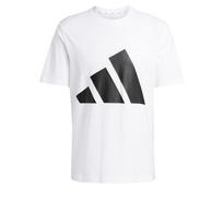 ADIDAS SPORTSWEAR Sportiniai marškinėliai 'Essentials' juoda / balta
