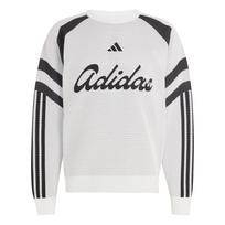 ADIDAS SPORTSWEAR Sportinis megztinis 'House Of Tiro' juoda / balta