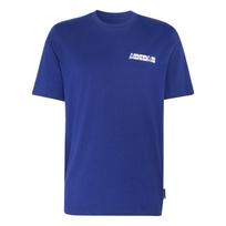 ADIDAS SPORTSWEAR Sportiniai marškinėliai 'Novelty Cards' tamsiai mėlyna / geltona / melionų spalva / balta