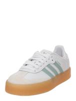 ADIDAS ORIGINALS Sportbačiai be auliuko 'Sambae' žalia / balta / vilnos balta