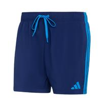 ADIDAS SPORTSWEAR Sportinės glaudės '3-Stripes Swim' azuro spalva / tamsiai mėlyna