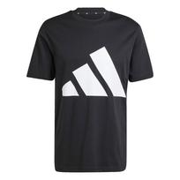 ADIDAS SPORTSWEAR Sportiniai marškinėliai 'Essentials' juoda / balta