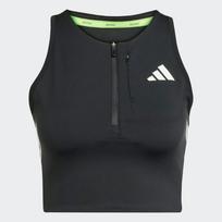 ADIDAS PERFORMANCE Sportiniai marškinėliai be rankovių 'Adizero' juoda / balkšva