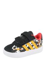 ADIDAS SPORTSWEAR Sportbačiai 'VL COURT TOY STORY' geltona / melionų spalva / juoda / balta