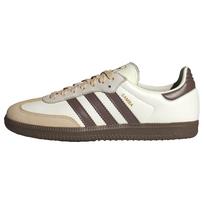 ADIDAS ORIGINALS Sportbačiai be auliuko 'Samba' smėlio spalva / gelsvai pilka spalva / šokolado spalva / balta