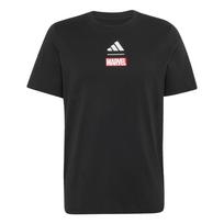 ADIDAS SPORTSWEAR Sportiniai marškinėliai 'Adidas x Marve Spider-Man' žalia / raudona / juoda / balta