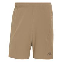 ADIDAS PERFORMANCE Sportinės kelnės 'Designed for Training Workout' smėlio spalva / tamsi smėlio