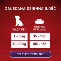 PURINA One Mini/Small Sensitive Lašiša, ryžiai - sausas maistas šunims - 800 g