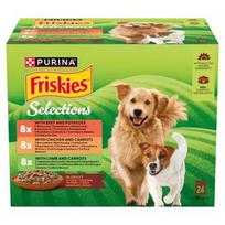 PURINA Friskies in sauce - drėgnas ėdalas šunims - 24x85g