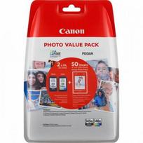 Canon PG-545XL/CL546XL rašalo kasetės, + GP501 10x15 foto popierius