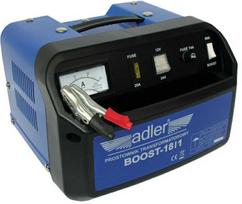 Automobilių akumuliatorių pakrovėjas Adler BOOST-18/1; 12-24 V