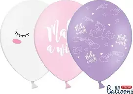 Party Deco PartyDeco Balionai Vienaragis 30 cm 6 vnt.