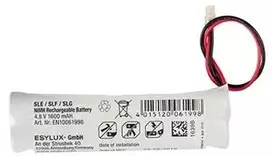 ESYLUX SLE / SLF Akku AA-baterija NiMH 1600 mAh 4,8 V 1 stk