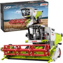 CaDA statybiniai blokai Claas Dominator 370 kombaino mastelis 1:17 58 cm 4567 elementai