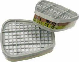 3M FILTRAS NUO DUJŲ IR GARŲ /2 vnt... 3M6075 A1 FORMALDEHIDAS