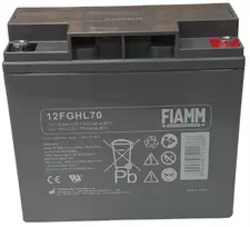 10 metų Fiamm švino rūgšties akumuliatorius 12 V / 17 Ah. Gnybtas: M5. Didelė iškrova. Atsparus ugniai (UL94V-0).