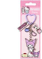 The Carat Shop Hello Kitty Kuromi keychain