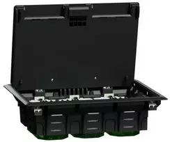 Schneider Electric Grindų dėžutė-L, 6 moduliai, plastikinė
