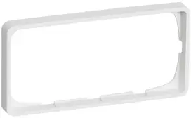 LAURITZ KNUDSEN LK FUGA BASELINE 50 rėmas 2 modulis horizontalus, Baltas