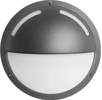 Sieninis šviestuvas Solar Plus „Ocus“ pusės ekrano/plyšio formos 12 W LED šviestuvas, 6–12 W, 3000–3500–4000 K, su mikrobangų jutikliu, RAL7024