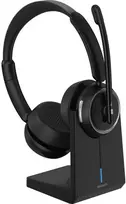 HL-100 Belaidės Stereo ausinės DELTACO, ant ausų, USB adapteris, įkrovimo stovas / HL-100 / 1903274