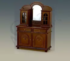 Creal Miniatures Komoda su veidrodžiu
