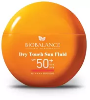 Bio Balance Dry Touch matinantis ir apsauginis veido kremas nuo saulės SPF 50+, 40 ml