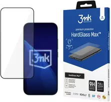 3mk HardGlass Max Juodas grūdintas stiklas, skirtas „Xiaomi 17/17 Pro”